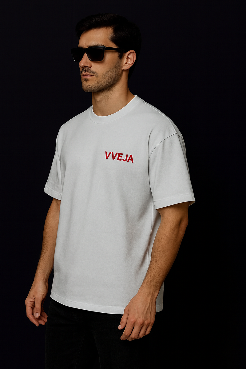 Elevate your streetwear game with the VVEJA Oversized Phoenix Edition.