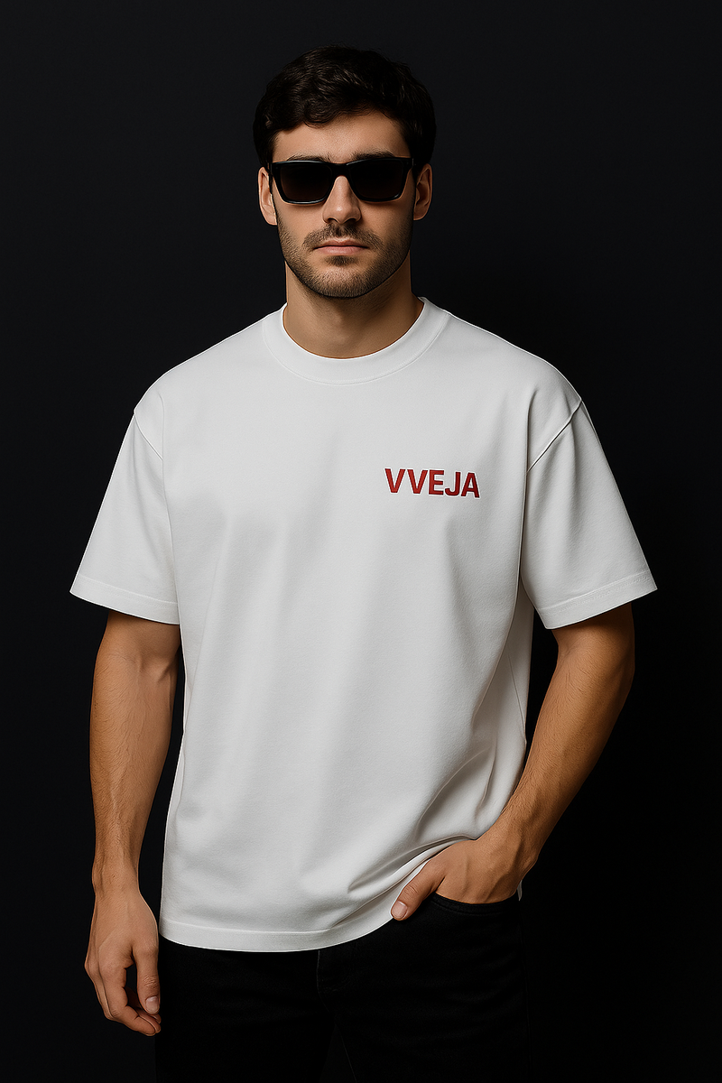Elevate your streetwear game with the VVEJA Oversized Phoenix Edition.